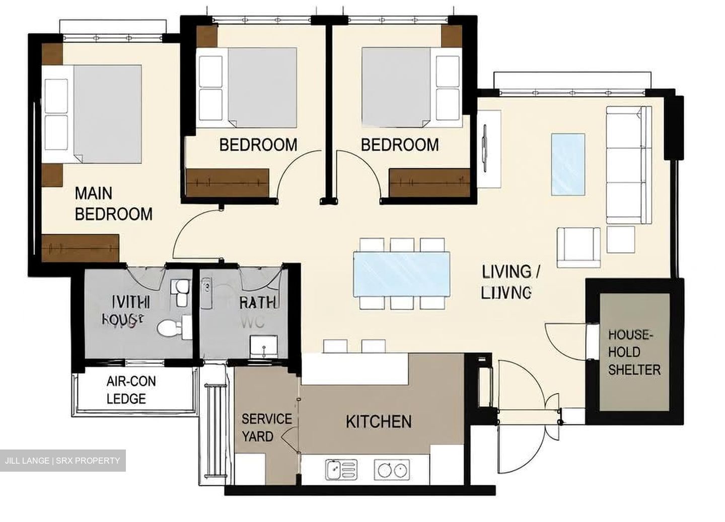 Blk 153A Bedok South Horizon (Bedok), HDB 4 Rooms #591384081